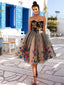 Sweetheart Butterfly Flower Unique Cheap Homecoming Dresses Online, Cheap Short Prom Dresses, CM748