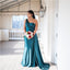 Teal Mermaid One Shoulder Cheap Long Bridesmaid Dresses Online,WG1105