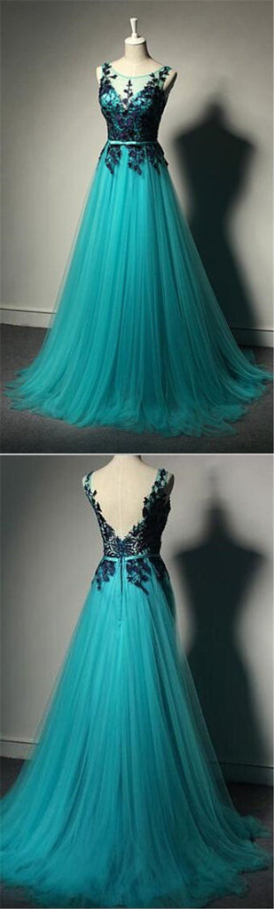 Tulle  Prom Dresses,V-Back Prom Dresses,Floor-length Prom Dresses, Custom Prom Dresses,Party Dresses ,Cocktail Prom Dresses ,Evening Dresses,Long Prom Dress,Prom Dresses Online,PD0202