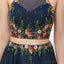 Two Pieces Halter Lace Applique Long Evening Prom Dresses, Evening Party Prom Dresses, 12005