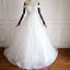 Unique Off Shoulder Lace A line Wedding Bridal Dresses, Custom Made Wedding Dresses, Affordable Wedding Bridal Gowns, WD260