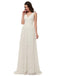 V Neck Lace Cheap Boho Wedding Dresses, Cheap Wedding Gown, WD708