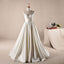 Vantage Ivory Sweetheart Long A-line Simple Design Wedding Party Dresses, WD0064