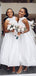 White Halter A-line Lace Applique Long Bridesmaid Dressing Gown Online,WG900